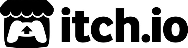 This image has an empty alt attribute; its file name is itchio-logo-black.png