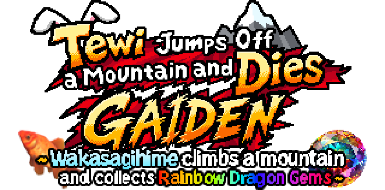 Tewi Jumps Off a Mountain and Dies Gaiden ~ Wakasagihime Climbs a Mountain and Collects Rainbow Dragon Gems&nbsp;Review